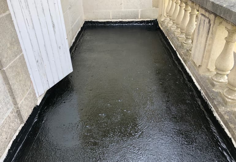 Toit terrasse étanché à la résine polyuréthane à Bordeaux