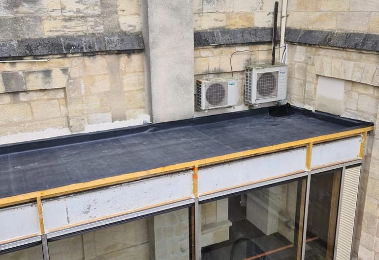 Étanchéité EPDM sur toit plat à Bordeaux