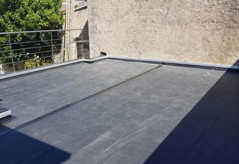Réfection de toit plat à Fouras
